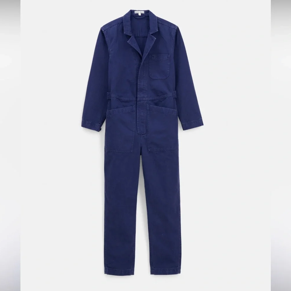 Alex Mill Navy midnight blue Jumpsuit small - Picture 3 of 13
